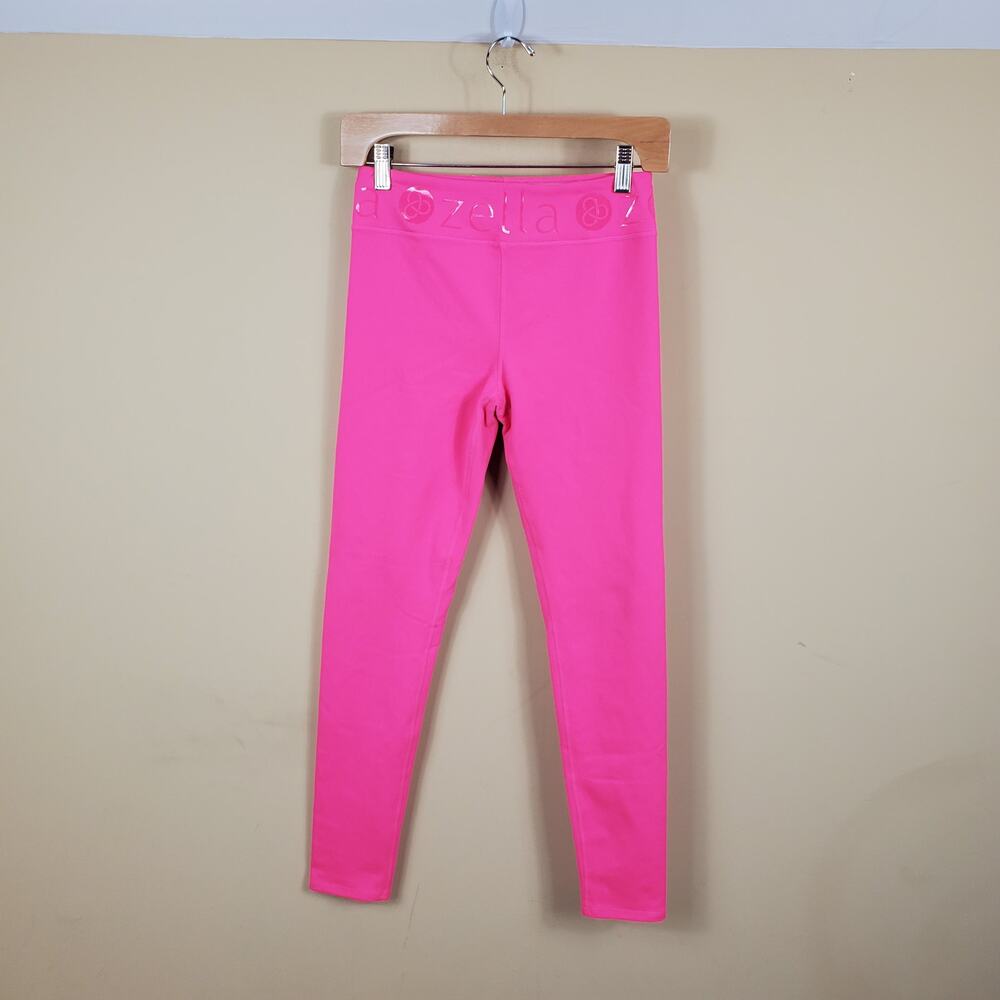 Zella High Waisted Pink Leggings Girls Size XL